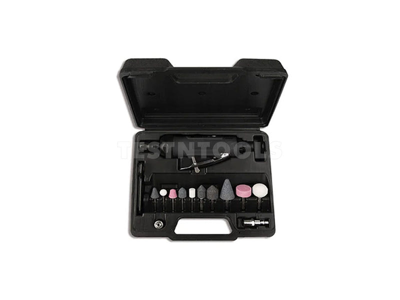 AmPro Air Die Grinder Kit 1/4" Drive 15 Piece GRID-A6315