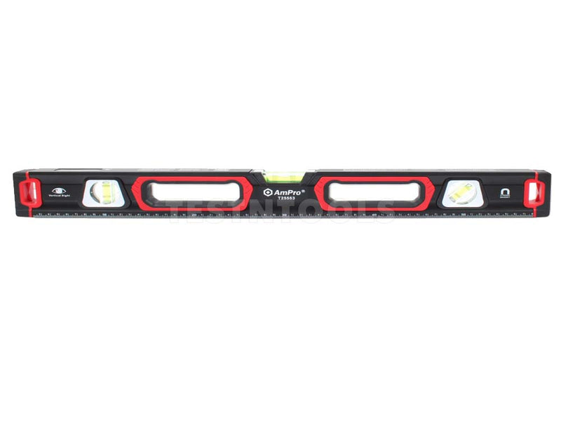 AmPro Aluminium Magnetised Level 600mm (24") LEVA-T25553