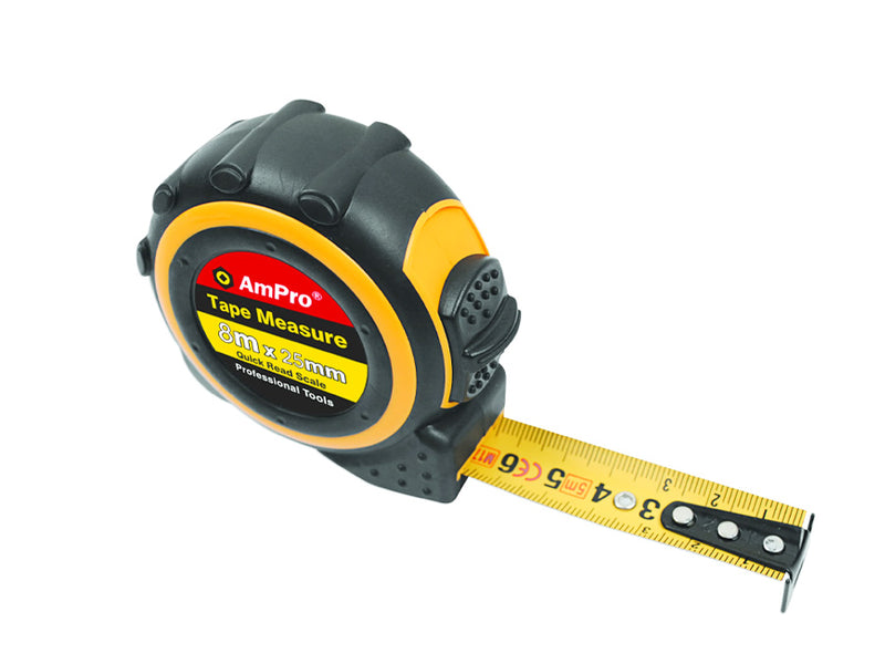 AmPro Heavyduty Tape Measure 8m TAPM-T25513