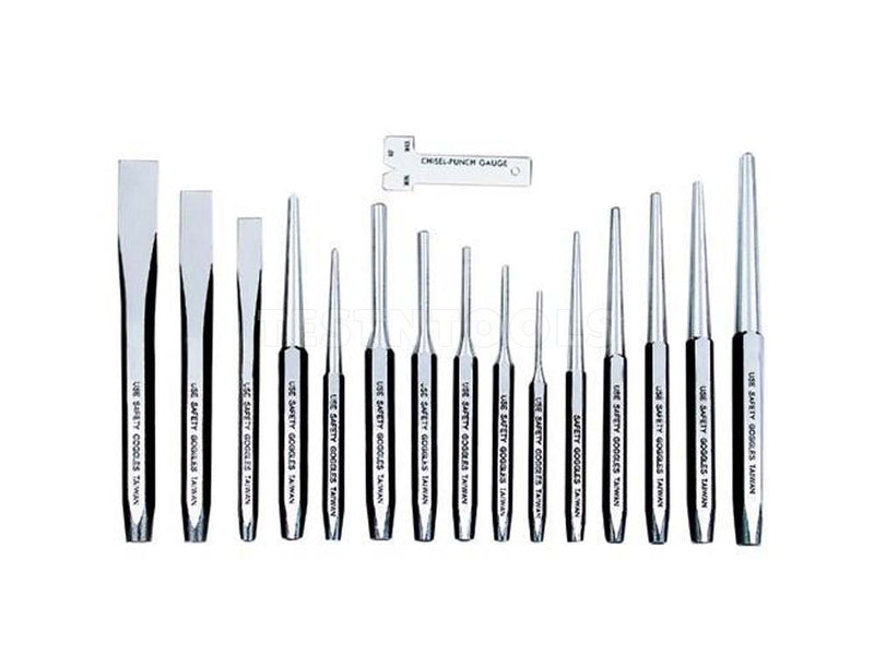 AmPro Punch And Chisel Set 16pc PUNC-T29640