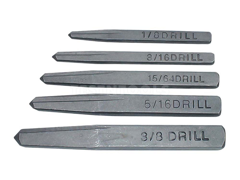 AmPro Screw Extractor Set 1/8" - 3/8" 5Pc EXTS-T73148