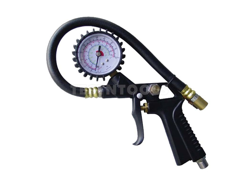 AmPro Tyre Inflator With Gauge Pistol Grip INFT-A1431