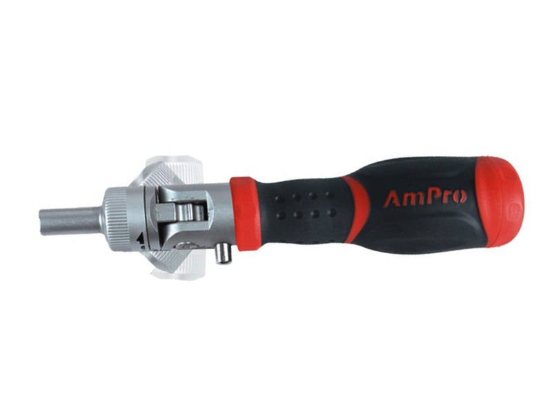 Ampro Flexi Ratchet Screwdriver 1/4" SCRR-T32128