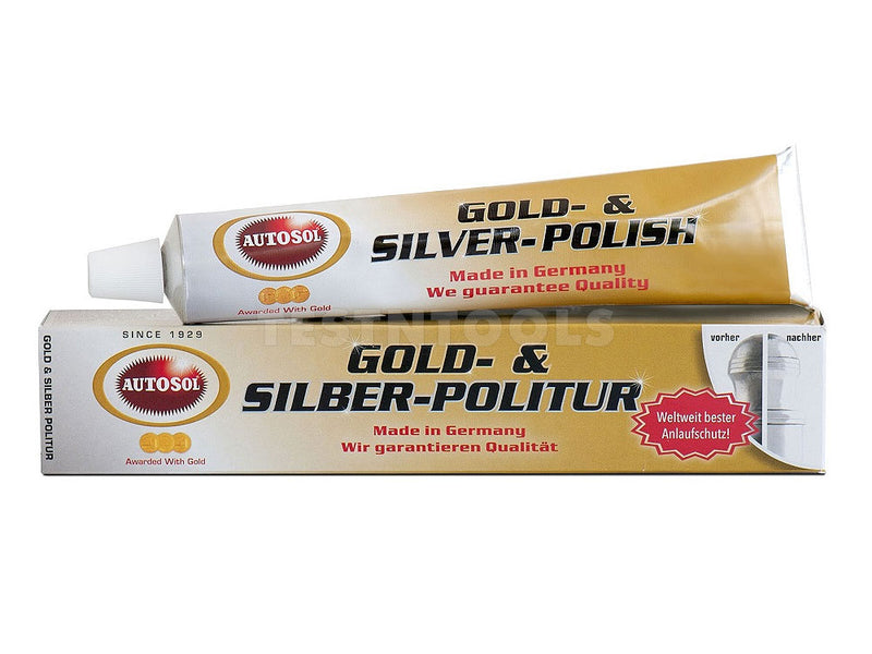 Autosol Gold & Silver Polish 75ml POLM-1053