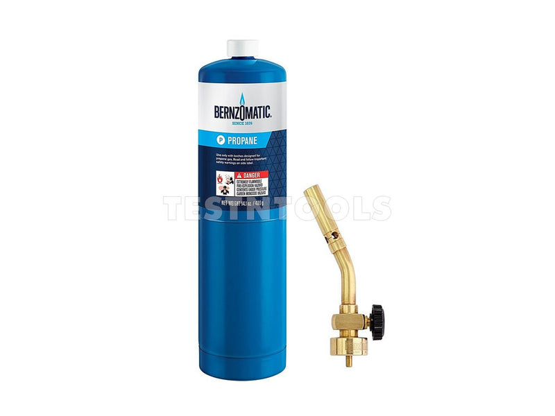 Bernzomatic Gas Torch Kit Brass 2 Piece GAST-UL100TK