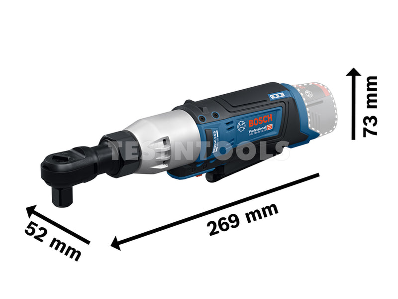 Bosch 12V Ratchet Wrench 1/2" M5-M12 60Nm Tool Only GRC 12V-60 1/2SN