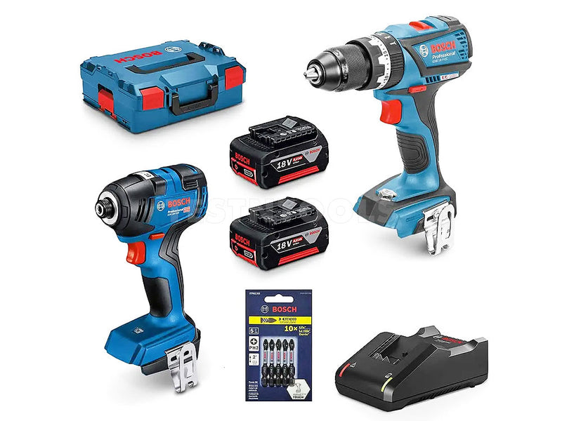Bosch 18V 2pc 4.0Ah ProCORE Combo Kit GSB+GDR 0615990M5A