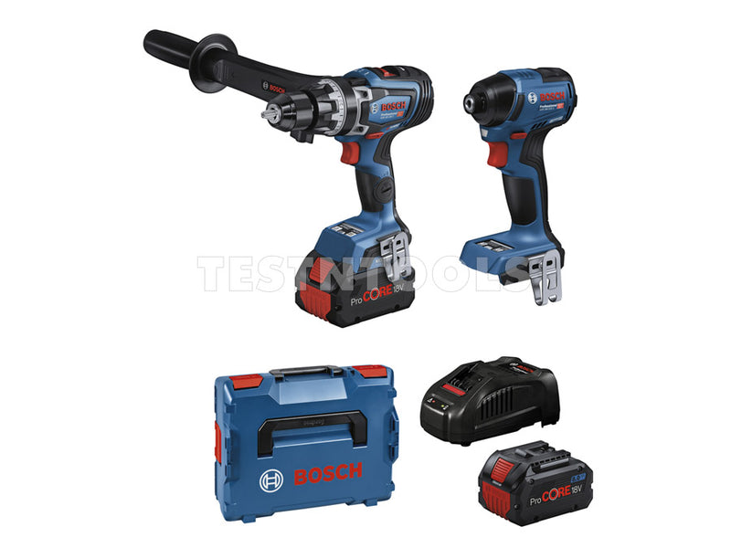 Bosch 18V 2pc 8.0Ah Brushless Combo Kit GSB+GDR
