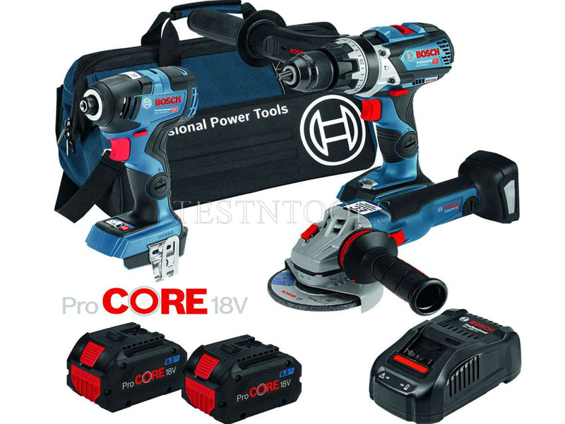 Bosch 18V 3pc 8.0Ah ProCORE Combo Kit DB3-BXS 0615990L27