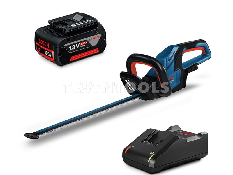 Bosch 18V 5.0Ah Brushless Hedge Trimmer Kit 500mm GHE18V-50(II)