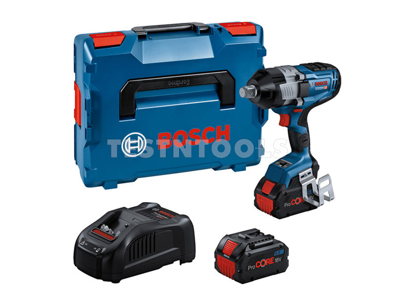 Bosch 18V 8.0Ah BiTurbo Brushless Impact Wrench with LBoxx GDS18V-1600HC