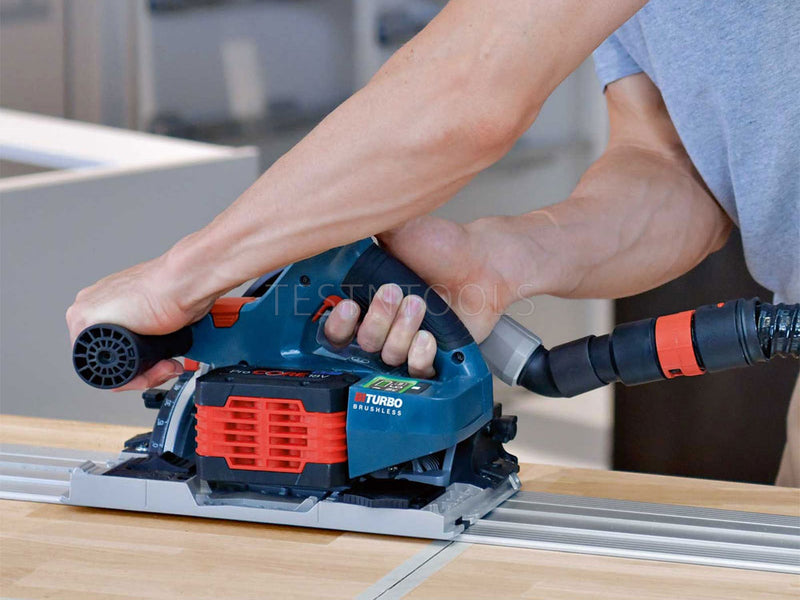 Bosch 18V BiTurbo Brushless Plunge Saw 140mm GKT18V-52GC 06016B4040