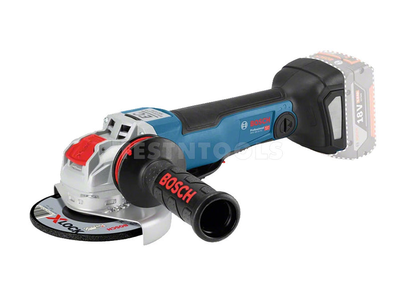 Bosch 18V Brushless X-LOCK Angle Grinder 125mm Tool Only GWX18V-10PC