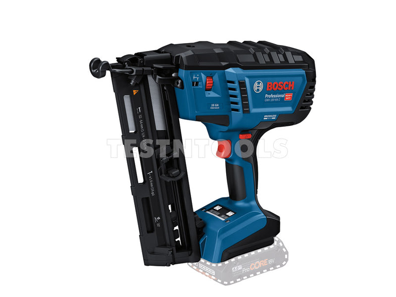 Bosch 18V Brushless Finishing Nailer 32-64mm Tool Only GNH18V-64-2