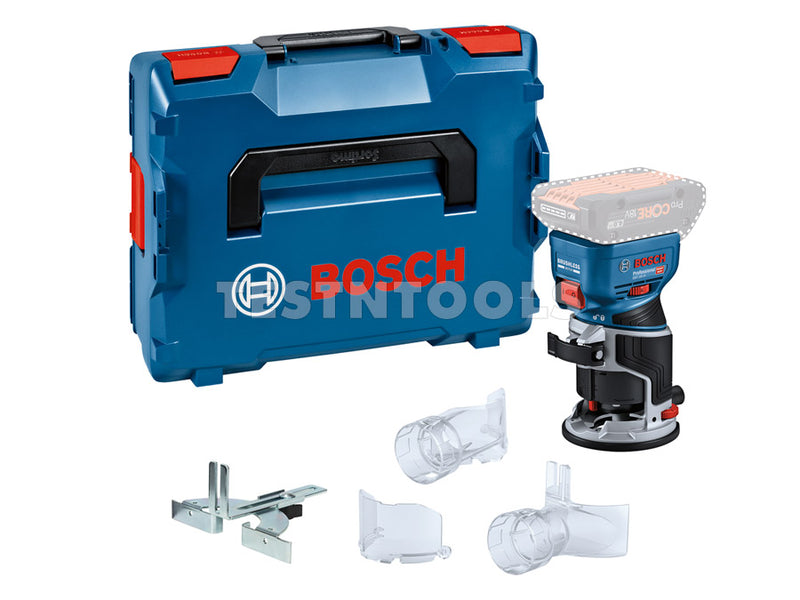 Bosch 18V Brushless Palm Router With LBoxx Tool Only GKF18V-8