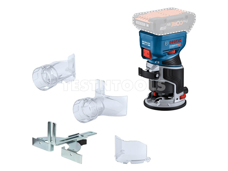 Bosch 18V Brushless Palm Router With LBoxx Tool Only GKF18V-8