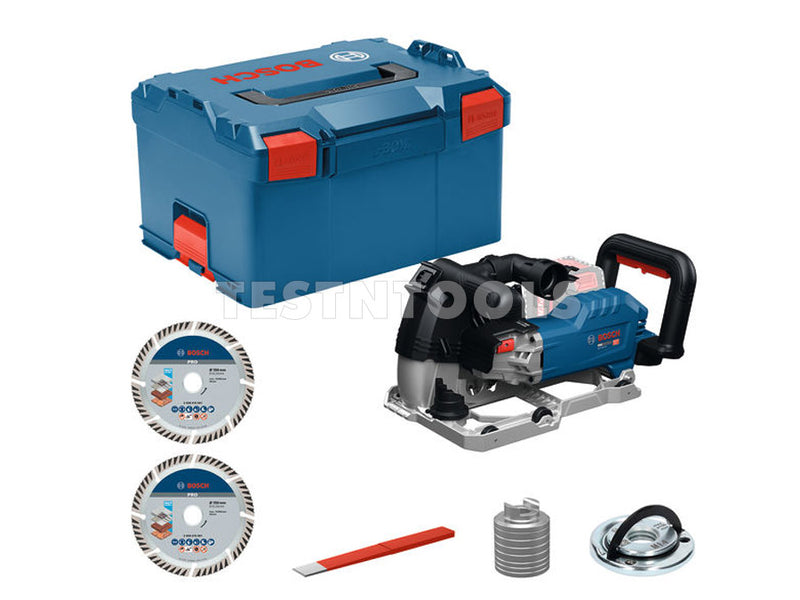 Bosch 18V Brushless Wall Chaser 150mm Tool Only With LBoxx GNF18V-40