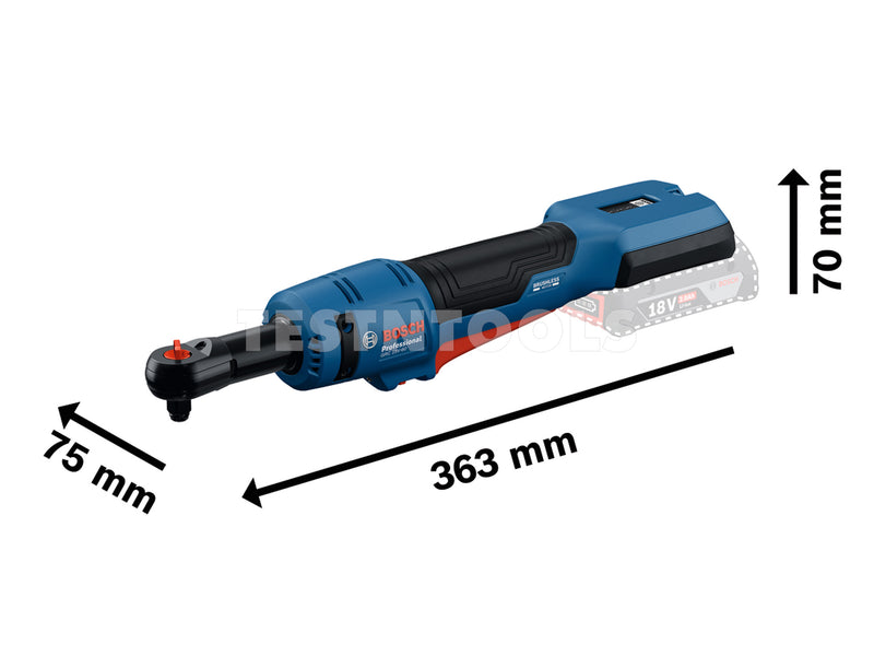 Bosch 18V Ratchet Wrench M5-M12 60Nm Tool Only GRC 18V-60