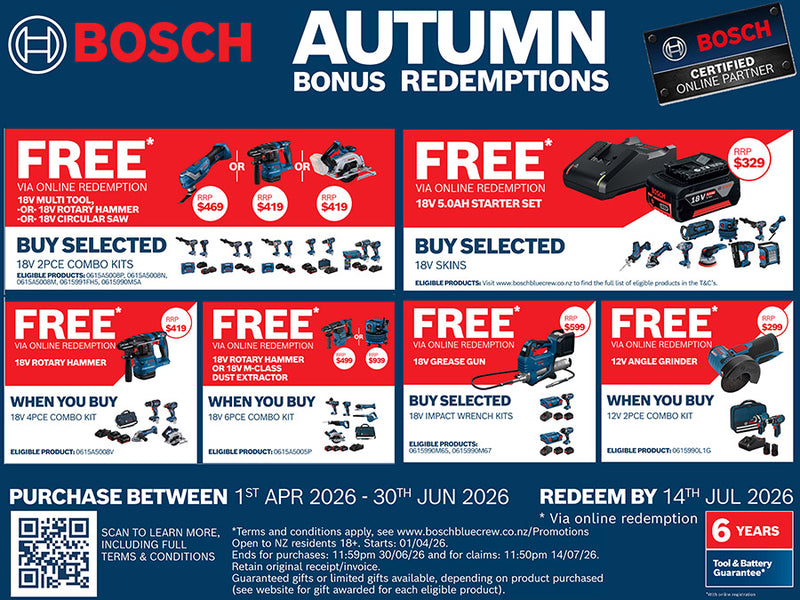 Bosch 18V Finishing Nailer 32-64mm Tool Only GNH18V-64