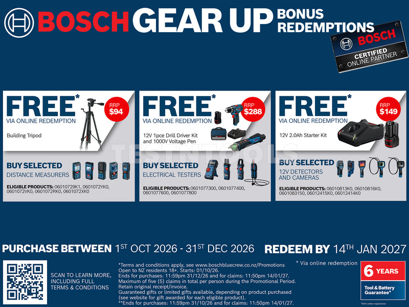 Bosch 12V Ratchet Wrench 1/2" M5-M12 60Nm Tool Only GRC 12V-60 1/2SN