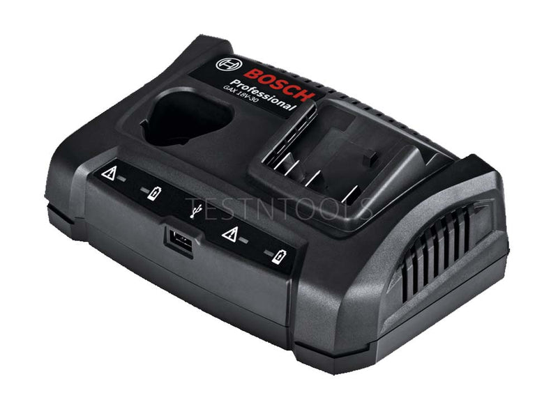 Bosch Blue 18V Rapid Charger Twin Multi-Volt GAX18V-30 1600A011AB