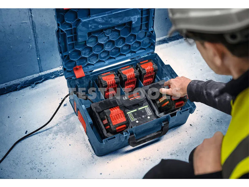Bosch Blue Expert 18V Rapid Charger Dual Bay EXAL18V2-320