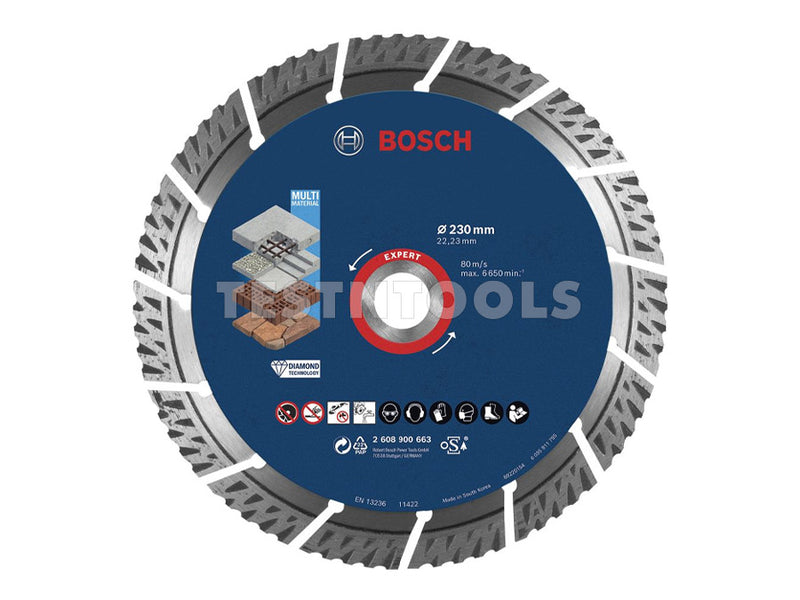 Bosch Diamond Cutting Disc Expert Multi Material 230mm