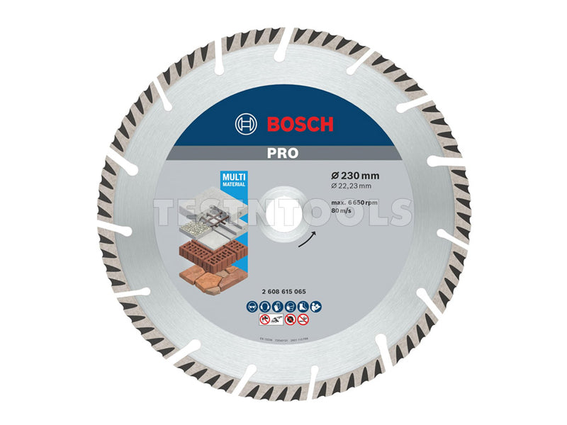 Bosch Diamond Cutting Disc Pro Multi Material 230mm