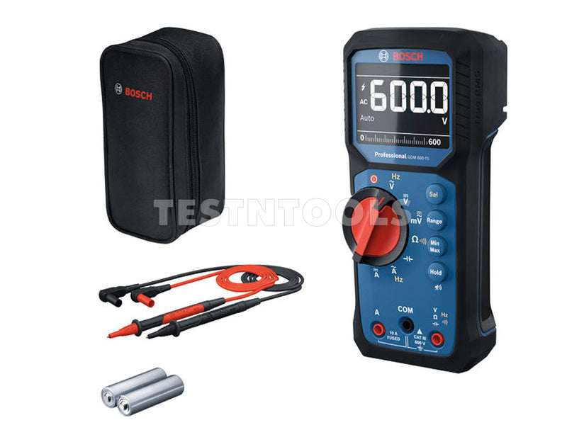 Bosch Digital Multimeter True RMS 600V GDM600-15