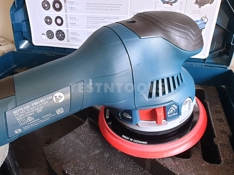 Bosch Dual-Mode Random Orbital Sander 150mm GET75-150 0601257141