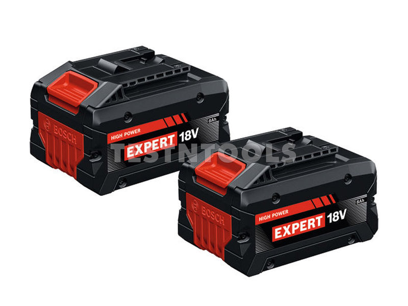 Bosch Expert 18V 2pc 8.0Ah Lithium Ion Battery EXBA18V-80