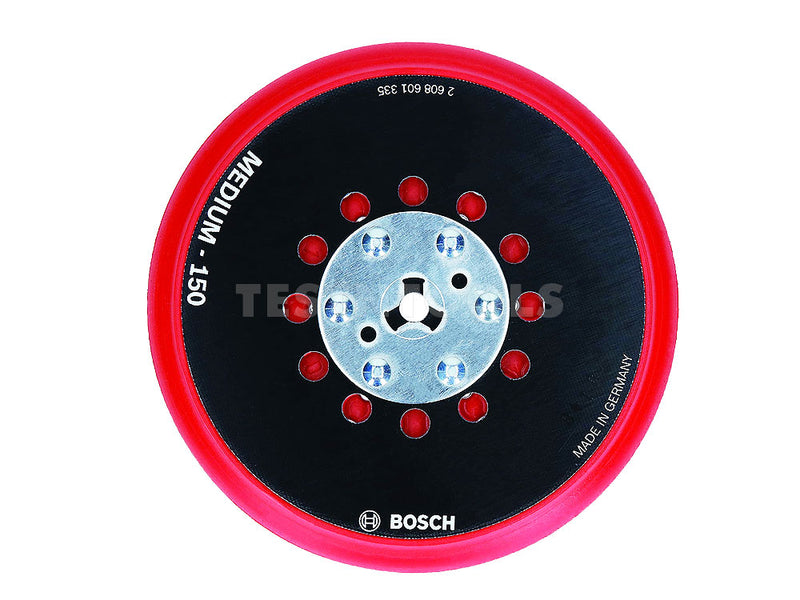 Bosch GET75-150 Spare Part - Hook And Loop Backing Pad 150mm Medium 2608614075