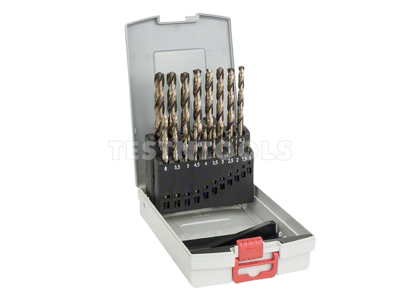 Bosch Metal Drill Bit Set 1 - 10mm 19 Piece