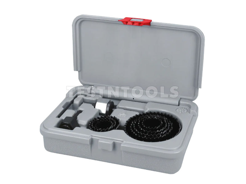 Bosch Metal Hole Saw Set Wood & Drywall 22-68mm 13 Piece