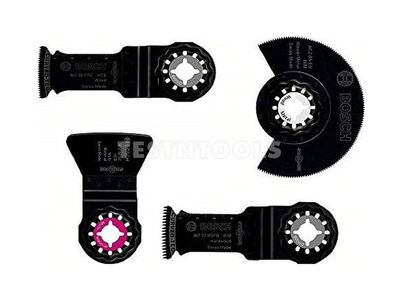 Bosch Starlock Multi-tool Accessory Set For Floor Installation 4 Piece 2609256979