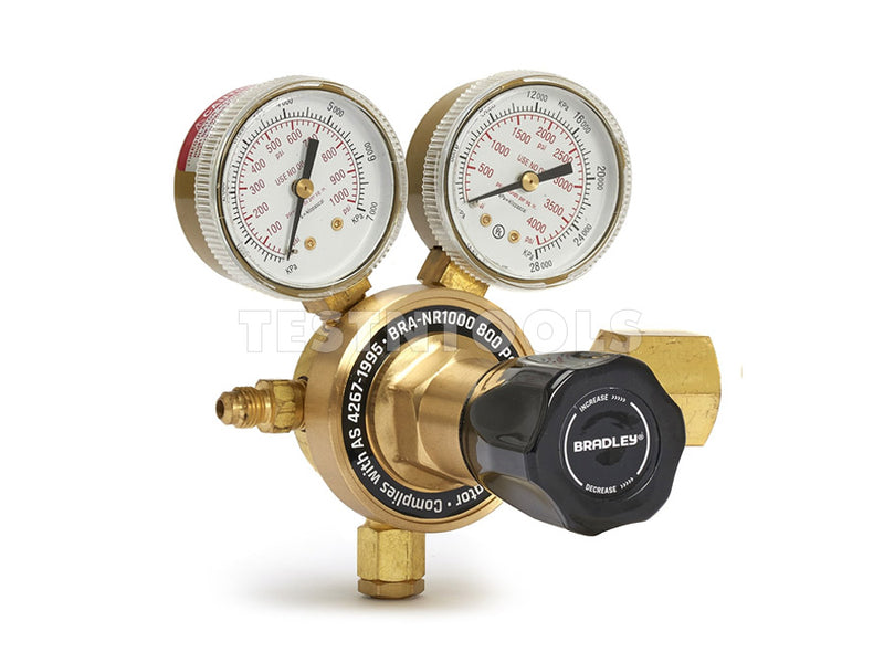 Bradley High Pressure Nitrogen Regulator 0 - 800psi BRA-NR1000