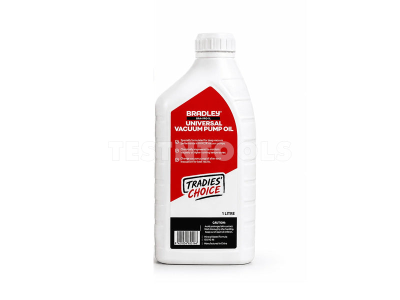 Bradley Universal Vacuum Pump Oil 1L BRA-VPO-1L