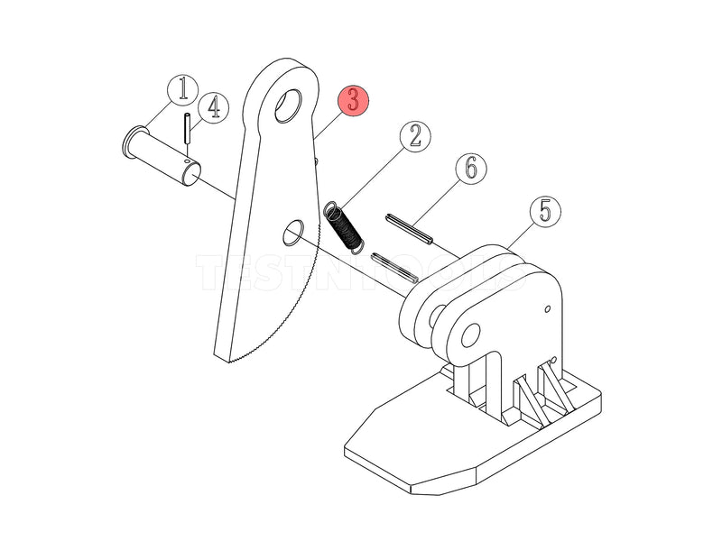 Challenger Grip Pad - For Horizontal Clamp 1.5T CCL122
