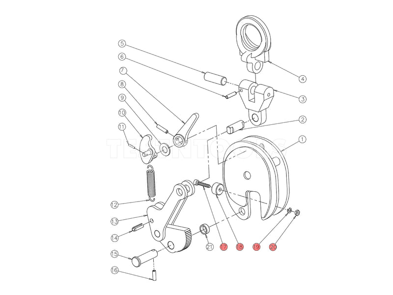 Challenger Grip Pad Kit - For Universal Clamp 5T CCL115