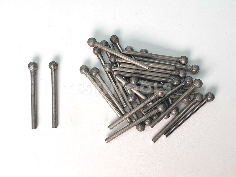 Desic Diamond Carving Burrs 30 Pieces 6mm Ball 120G