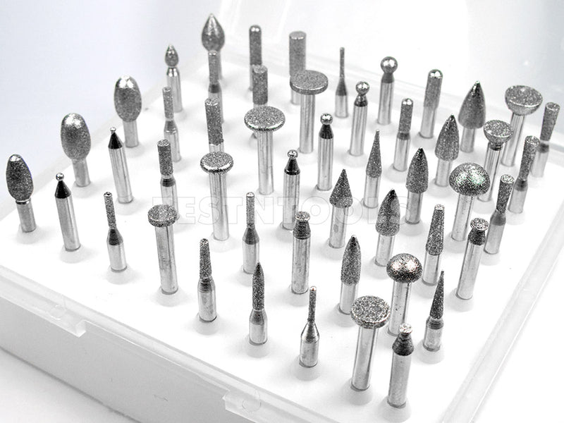 Desic Diamond Carving Burrs 50 Pieces 120G Small Head