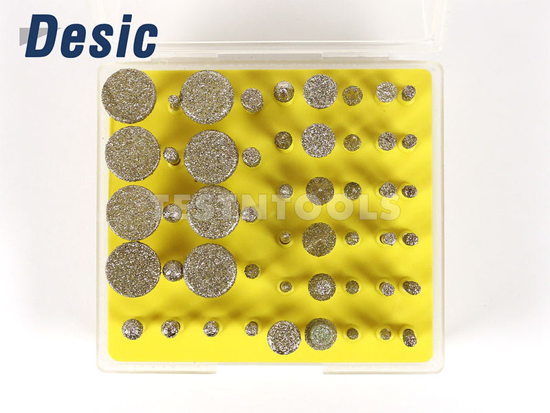 Desic Diamond Carving Burrs 50 Pieces 40G Big Head