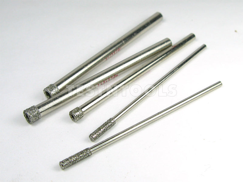 Desic Diamond Coated Holesaw Glass And Tiles 2mm - 4mm (5 Pack)