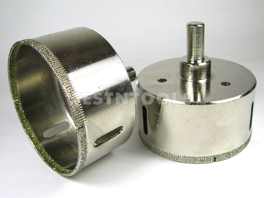Desic Diamond Coated Holesaw Glass And Tiles 80mm — Testntools
