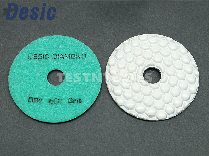 Desic Diamond DRY Polishing Pad 100mm 1500 Grit AAA Grade