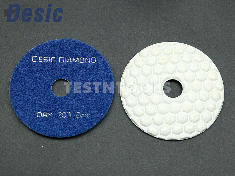 Desic Diamond DRY Polishing Pad 100mm 200 Grit AAA Grade