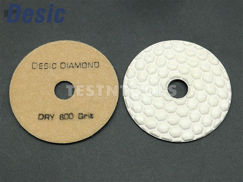 Desic Diamond DRY Polishing Pad 100mm 800 Grit AAA Grade