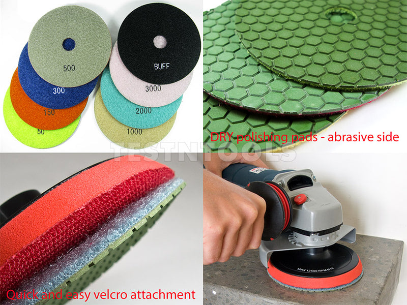 Desic Diamond WET Polishing Pad 125mm 3000 Grit
