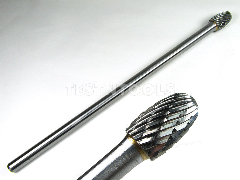 Desic Tungsten Carbide Burr 150mm x 6mm x 10mm Oval