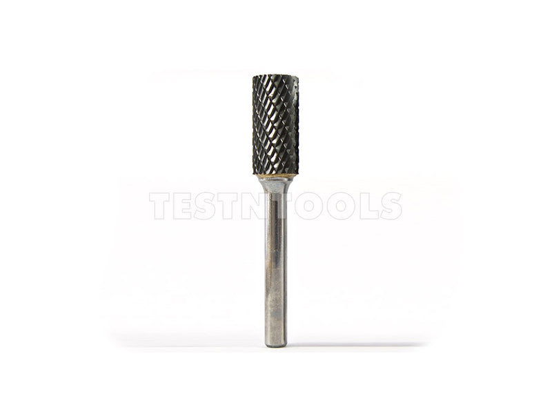 Desic Tungsten Carbide Burr 6mm x 10mm Cylinder End Cut